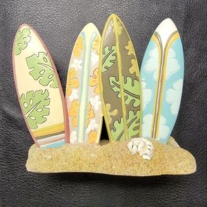 Vintage Dean Miller / Sapna Surfboard Toothbrush Holder - Surf Shack Decor